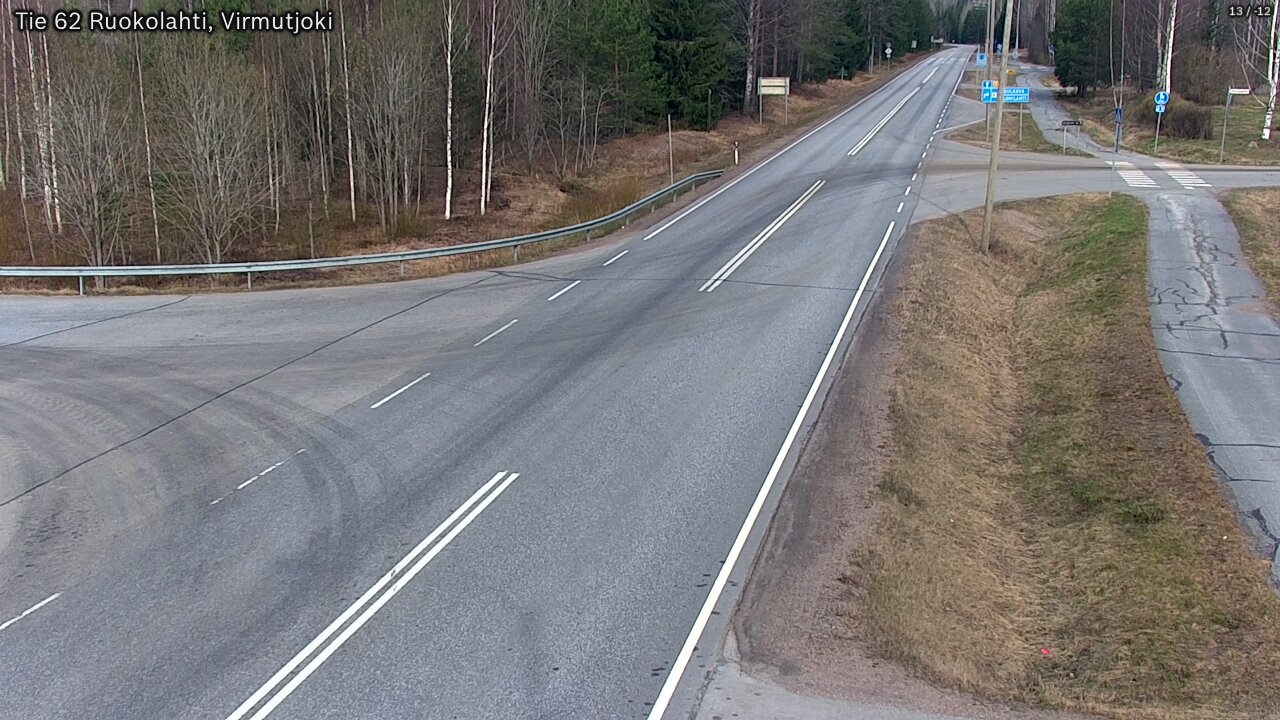 Kelikamerat Kuva Tie 62 Virmutjoki, Ruokolahti, Etelä-Karjala
