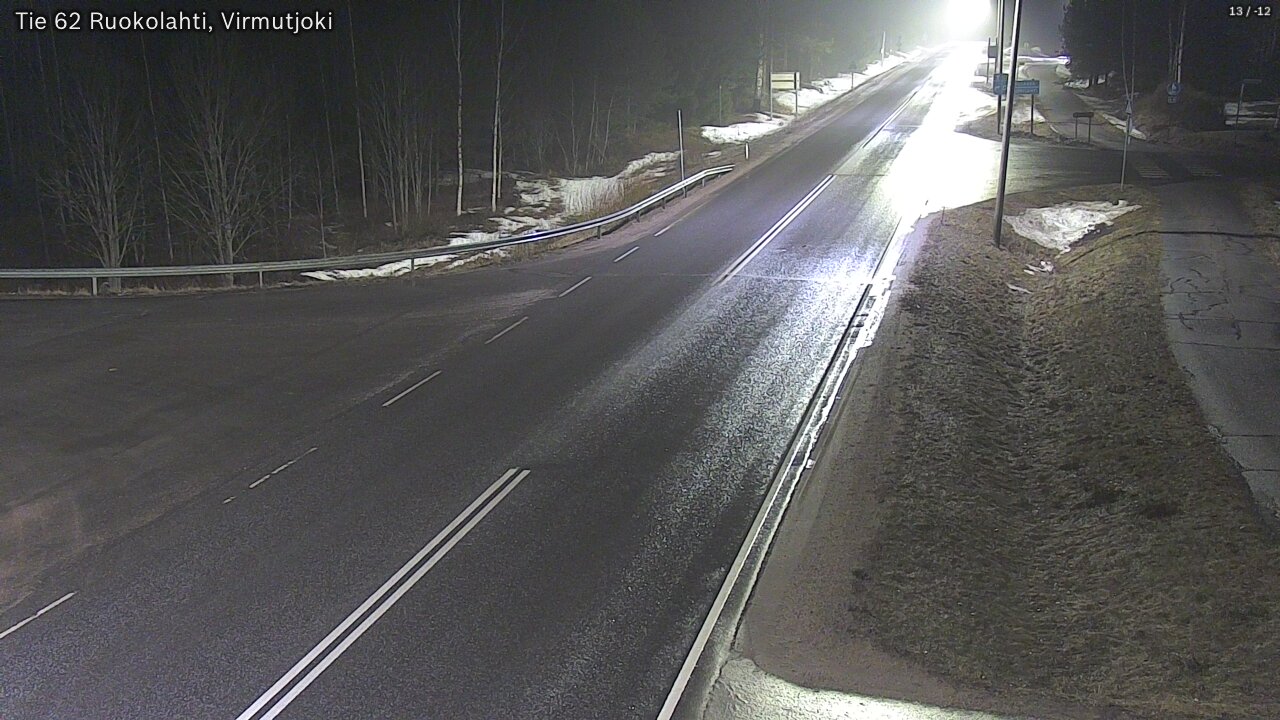 Kelikamerat Kuva Tie 62 Virmutjoki, Ruokolahti, Etelä-Karjala