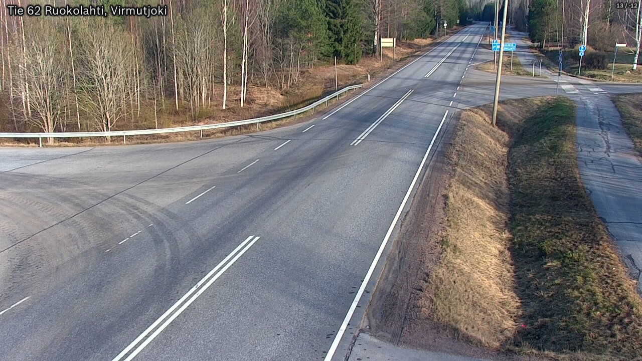 Kelikamerat Kuva Tie 62 Virmutjoki, Ruokolahti, Etelä-Karjala