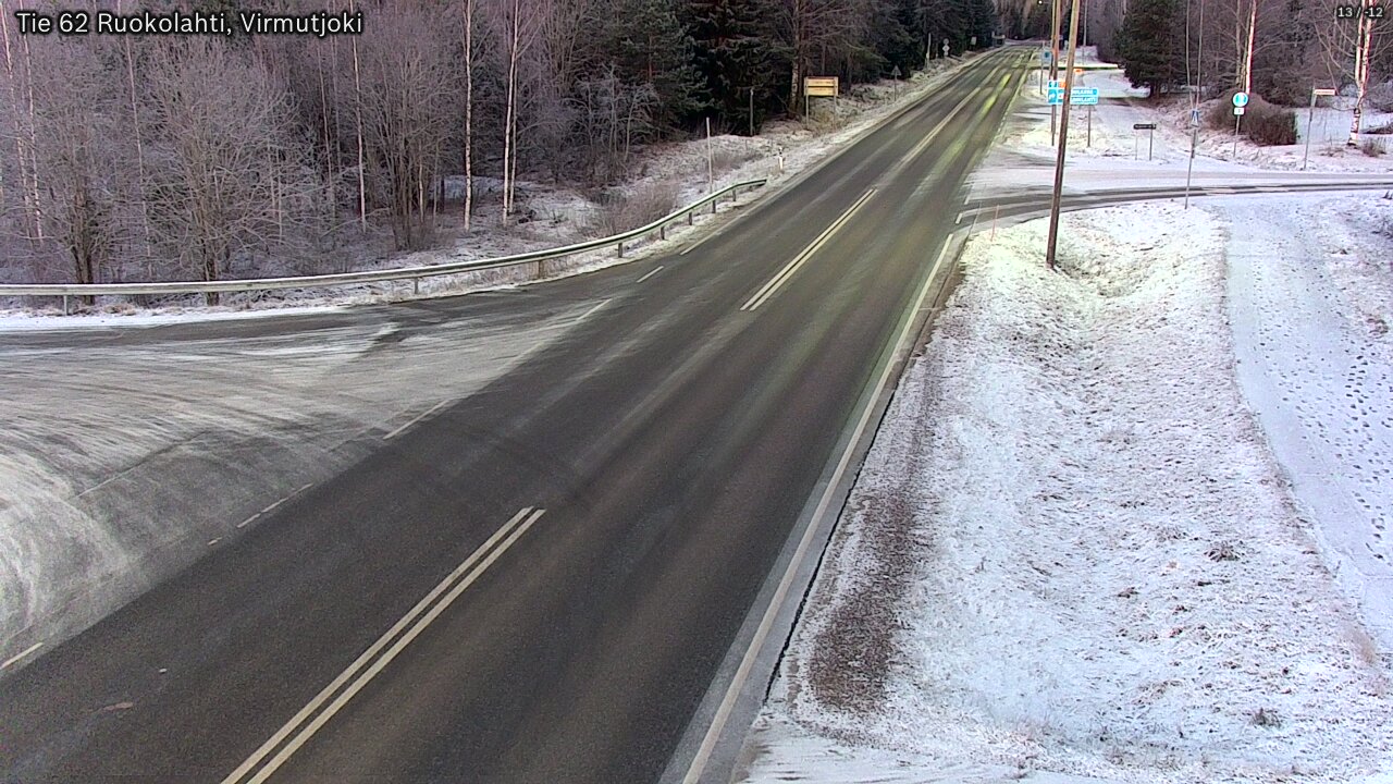 Kelikamerat Kuva Tie 62 Virmutjoki, Ruokolahti, Etelä-Karjala