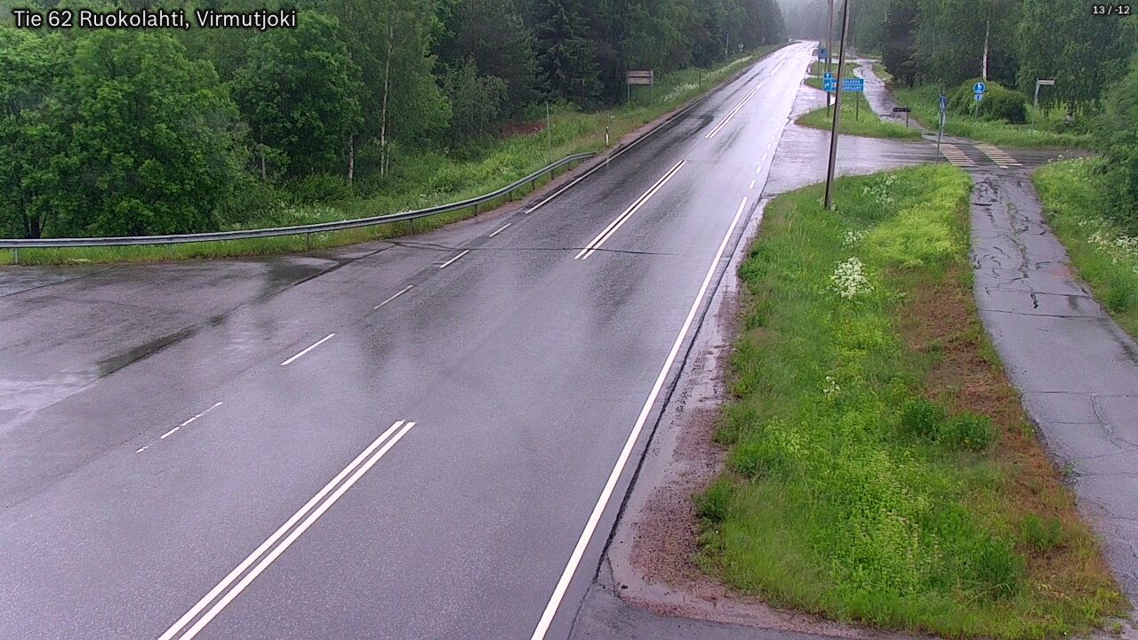 Kelikamerat Kuva Tie 62 Virmutjoki, Ruokolahti, Etelä-Karjala