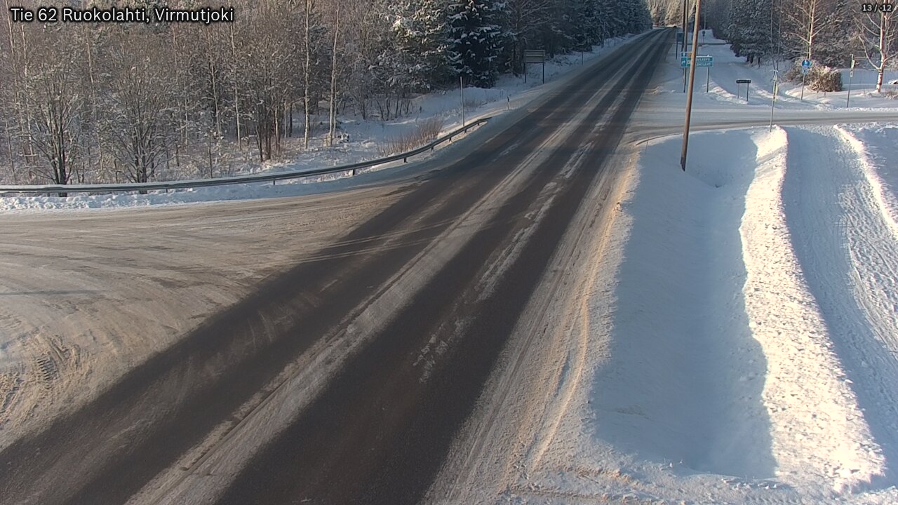 Kelikamerat Kuva Tie 62 Virmutjoki, Ruokolahti, Etelä-Karjala