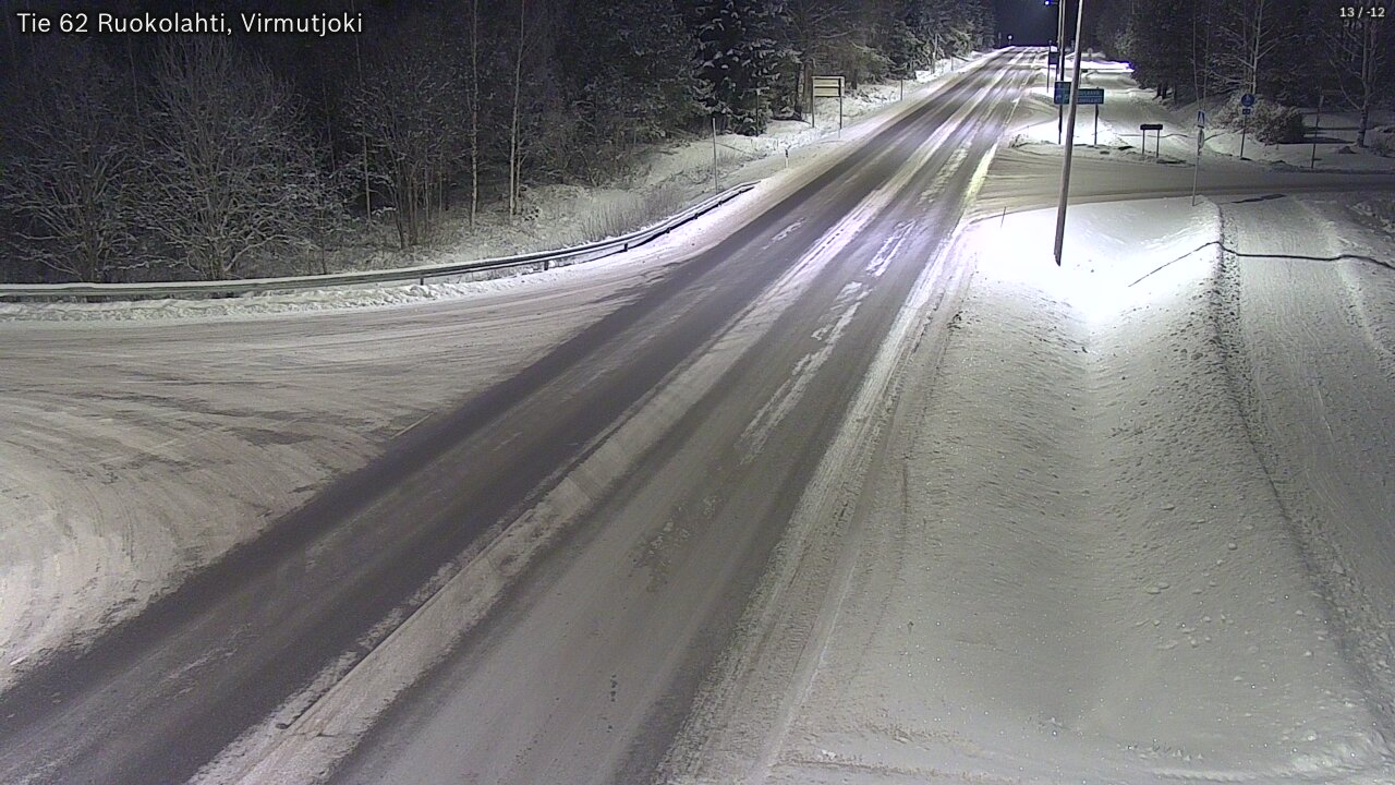 Kelikamerat Kuva Tie 62 Virmutjoki, Ruokolahti, Etelä-Karjala