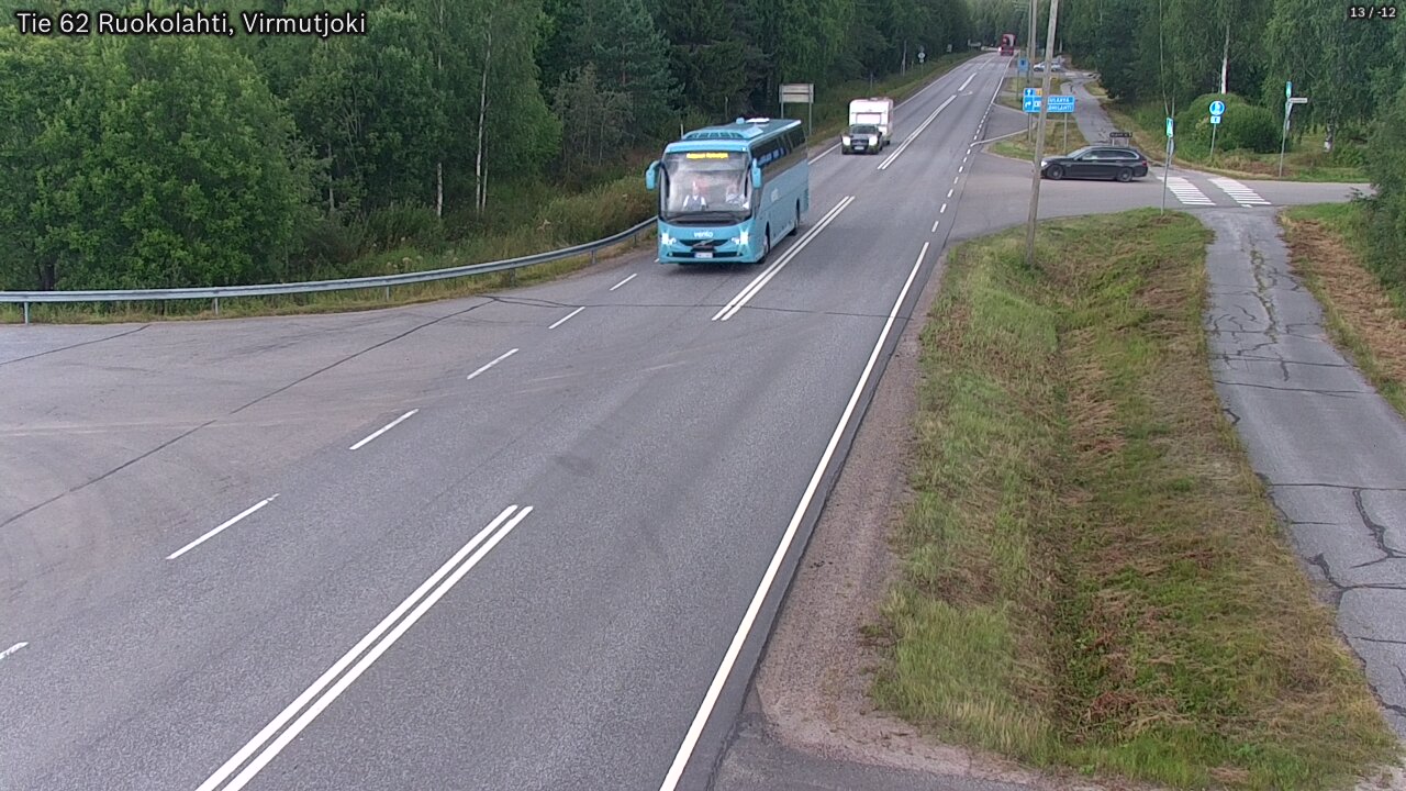 Weather Camera Image Road 62 Virmutjoki, Ruokolahti, Etelä-Karjala