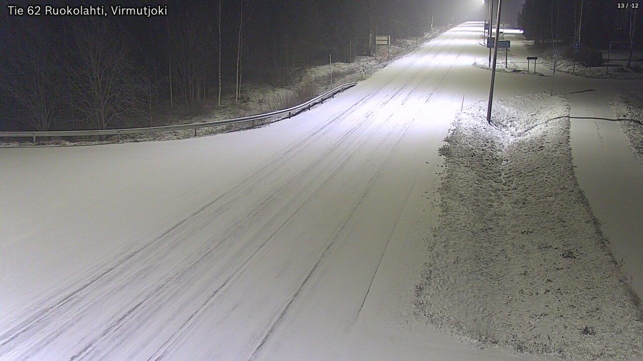 Kelikamerat Kuva Tie 62 Virmutjoki, Ruokolahti, Etelä-Karjala