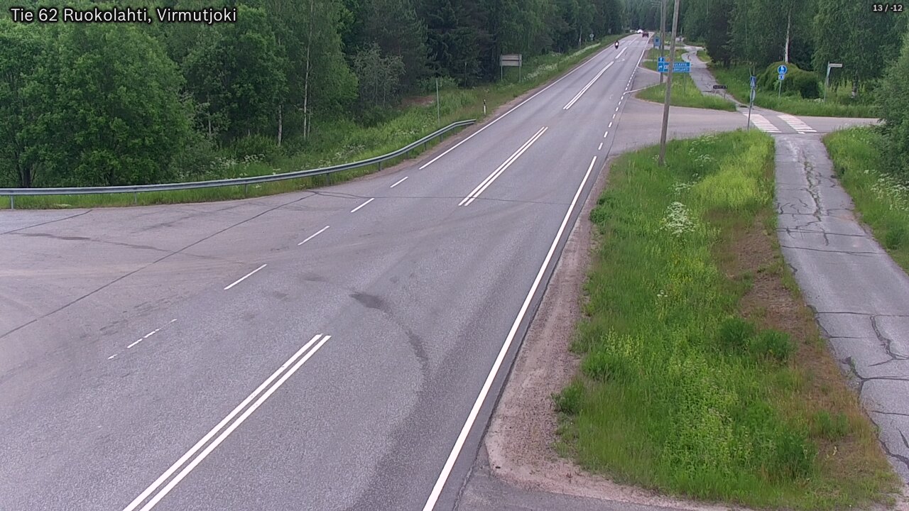 Kelikamerat Kuva Tie 62 Virmutjoki, Ruokolahti, Etelä-Karjala
