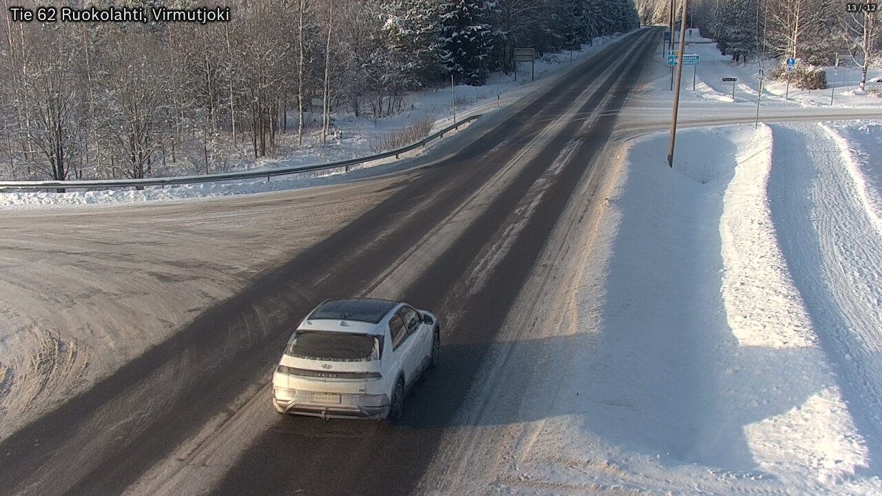 Kelikamerat Kuva Tie 62 Virmutjoki, Ruokolahti, Etelä-Karjala