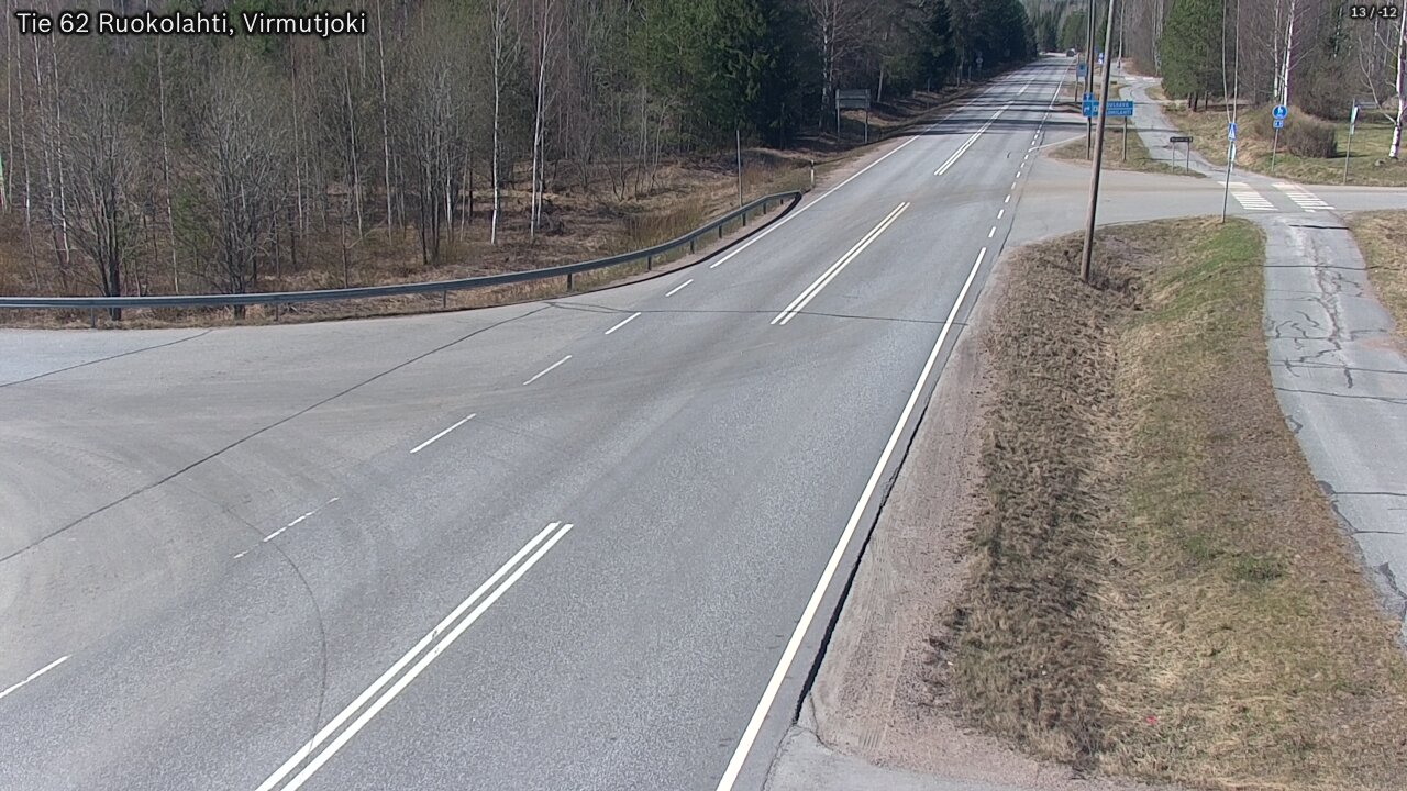 Kelikamerat Kuva Tie 62 Virmutjoki, Ruokolahti, Etelä-Karjala