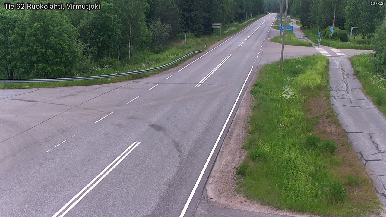 Kelikamerat Kuva Tie 62 Virmutjoki, Ruokolahti, Etelä-Karjala