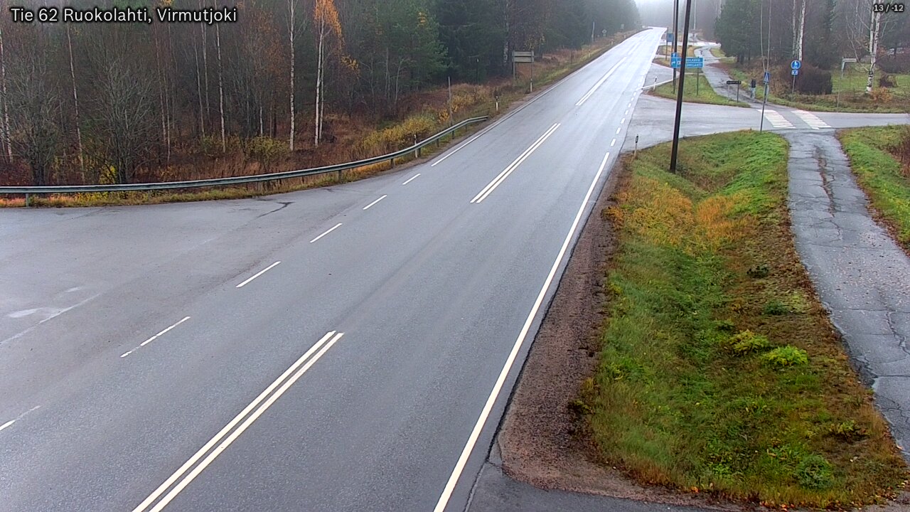 Kelikamerat Kuva Tie 62 Virmutjoki, Ruokolahti, Etelä-Karjala