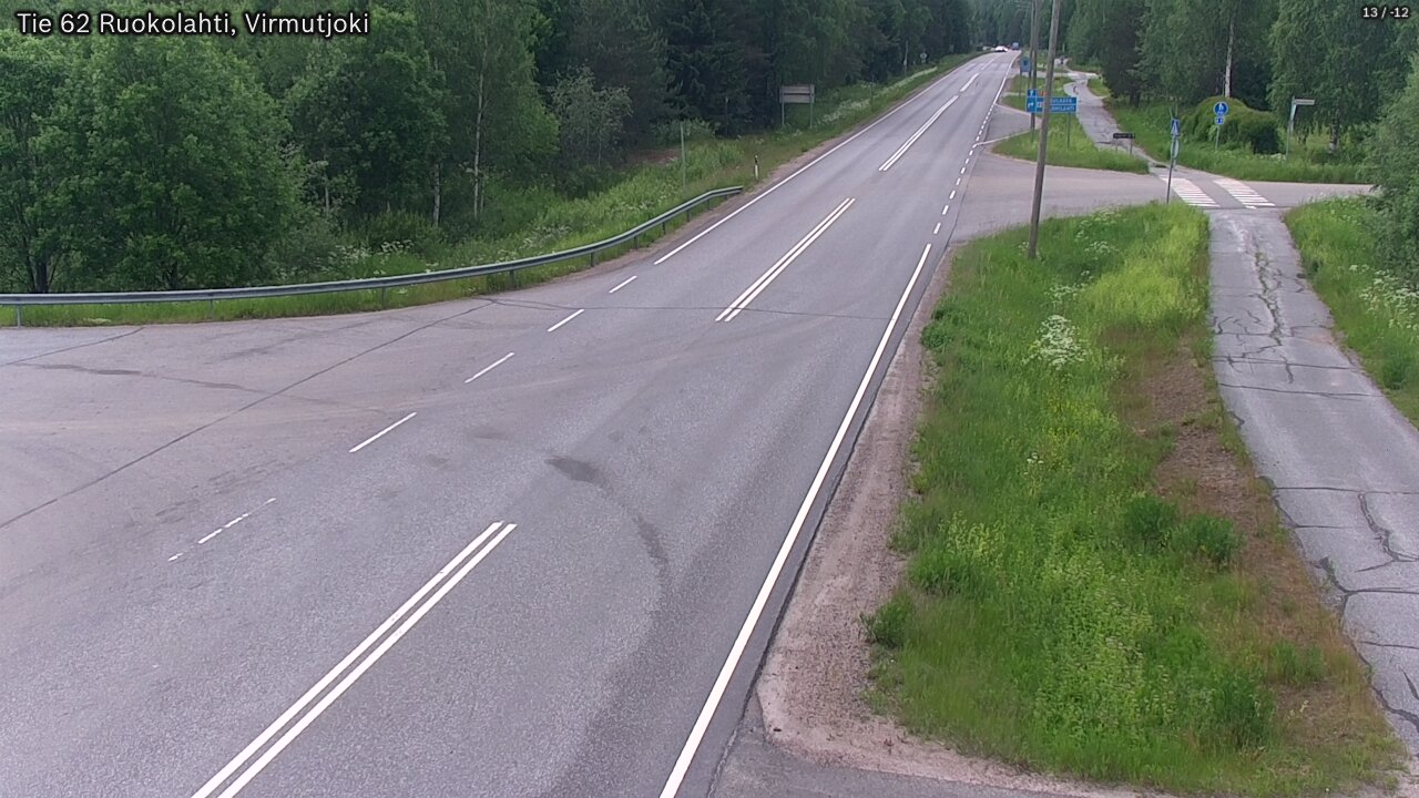 Kelikamerat Kuva Tie 62 Virmutjoki, Ruokolahti, Etelä-Karjala