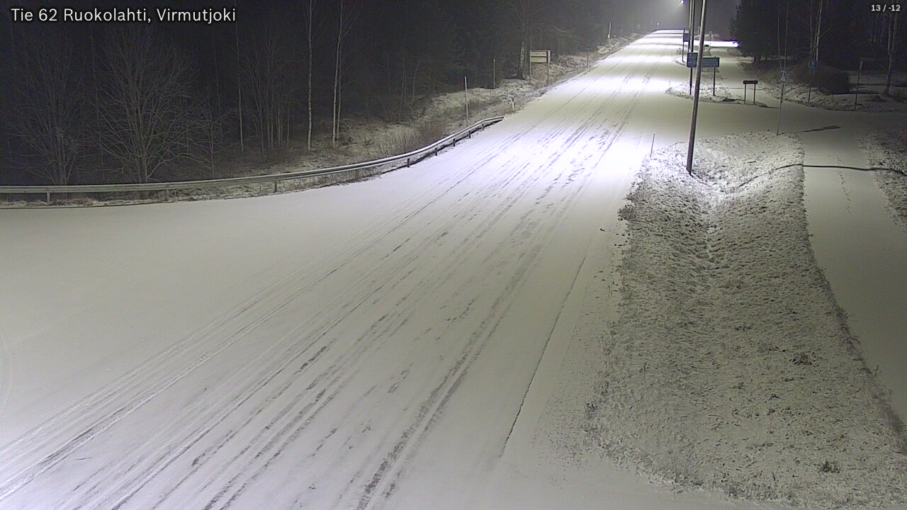 Kelikamerat Kuva Tie 62 Virmutjoki, Ruokolahti, Etelä-Karjala