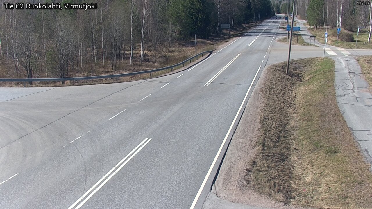 Kelikamerat Kuva Tie 62 Virmutjoki, Ruokolahti, Etelä-Karjala