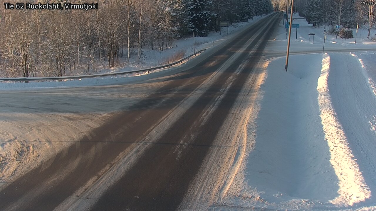 Kelikamerat Kuva Tie 62 Virmutjoki, Ruokolahti, Etelä-Karjala