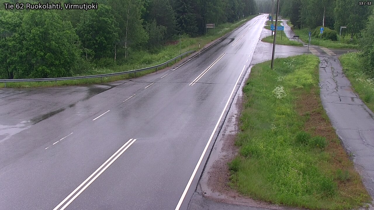 Kelikamerat Kuva Tie 62 Virmutjoki, Ruokolahti, Etelä-Karjala
