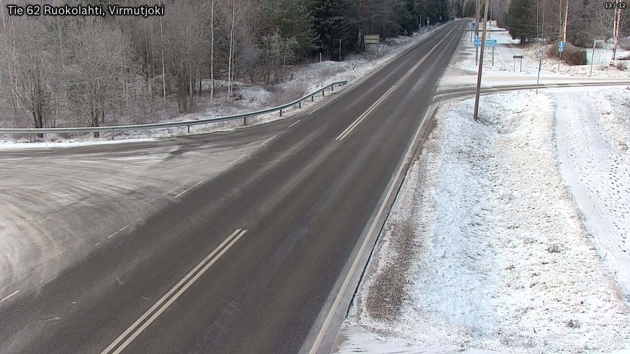 Kelikamerat Kuva Tie 62 Virmutjoki, Ruokolahti, Etelä-Karjala