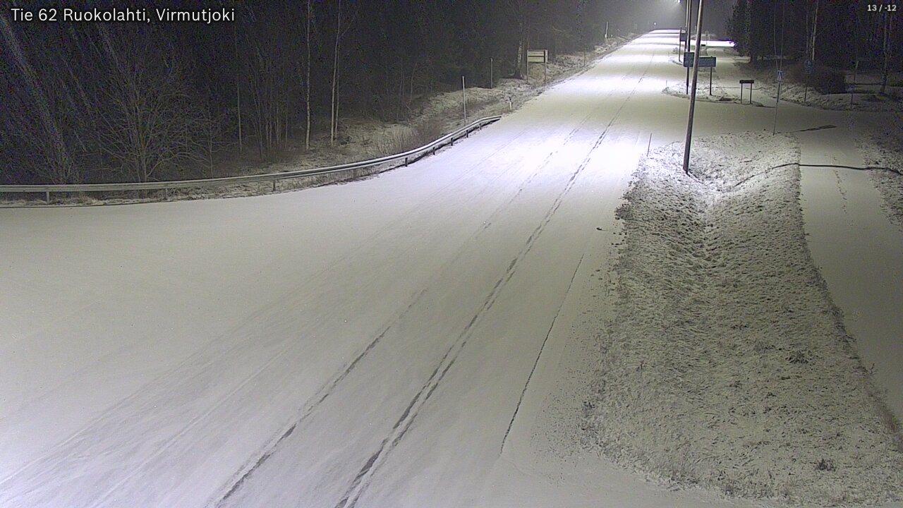 Kelikamerat Kuva Tie 62 Virmutjoki, Ruokolahti, Etelä-Karjala