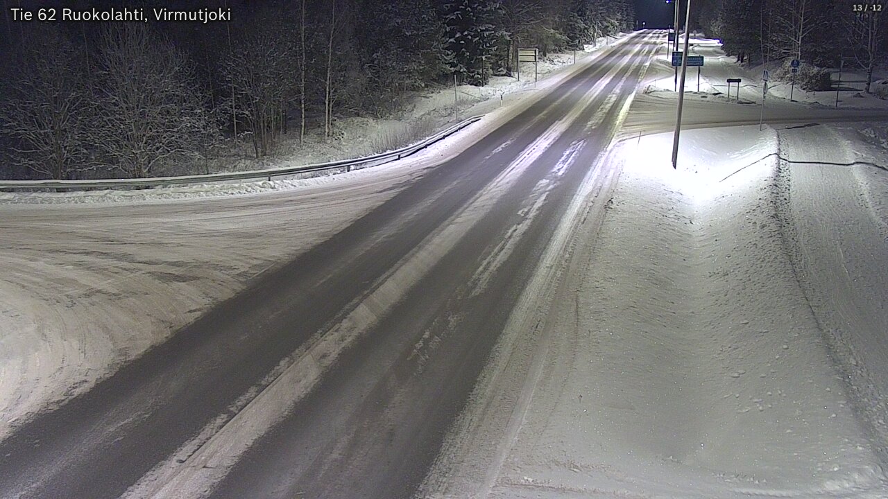 Kelikamerat Kuva Tie 62 Virmutjoki, Ruokolahti, Etelä-Karjala