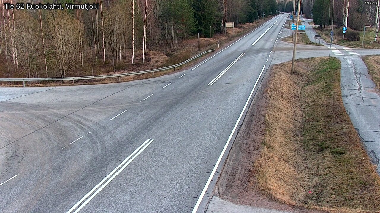 Kelikamerat Kuva Tie 62 Virmutjoki, Ruokolahti, Etelä-Karjala