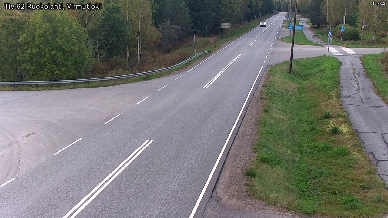 Kelikamerat Kuva Tie 62 Virmutjoki, Ruokolahti, Etelä-Karjala
