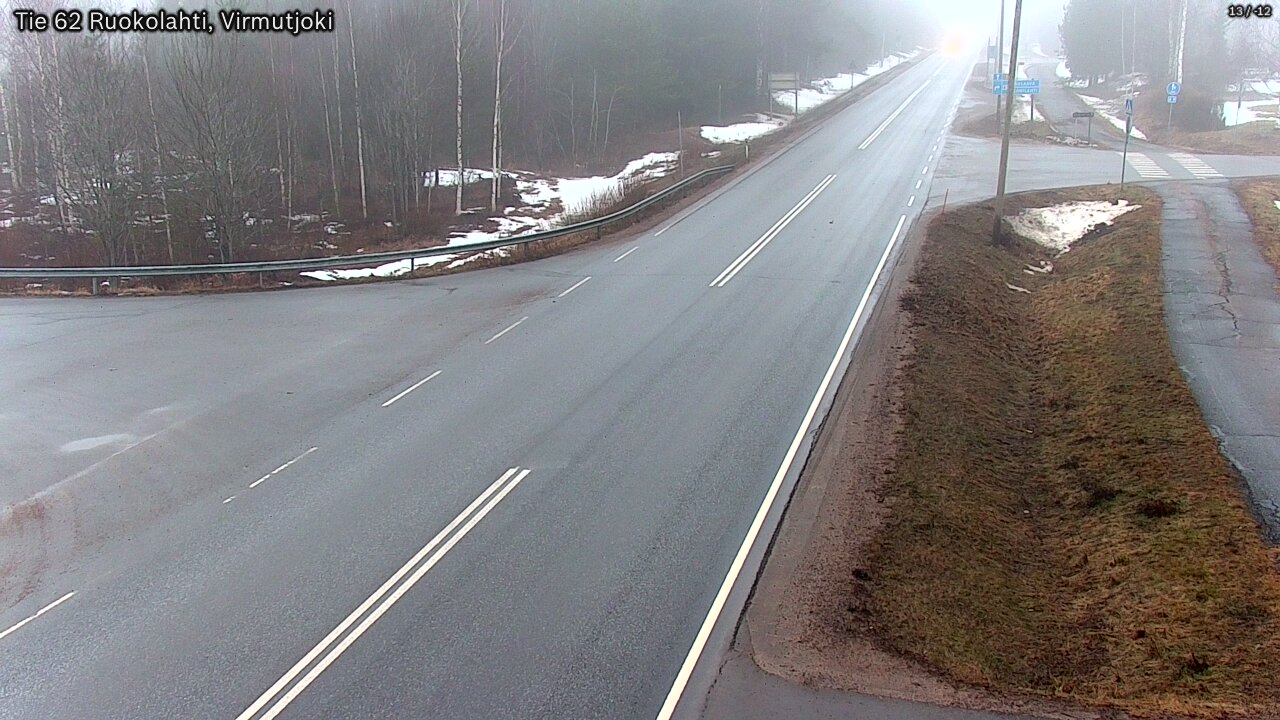 Kelikamerat Kuva Tie 62 Virmutjoki, Ruokolahti, Etelä-Karjala