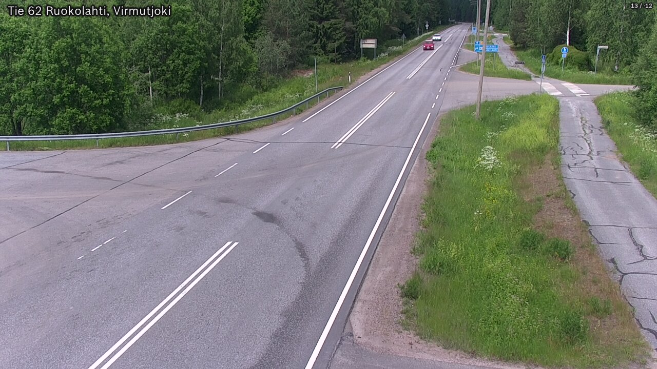 Kelikamerat Kuva Tie 62 Virmutjoki, Ruokolahti, Etelä-Karjala