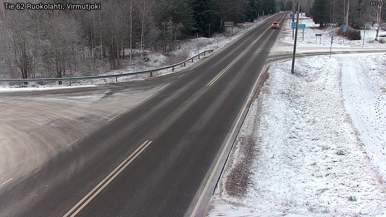 Kelikamerat Kuva Tie 62 Virmutjoki, Ruokolahti, Etelä-Karjala