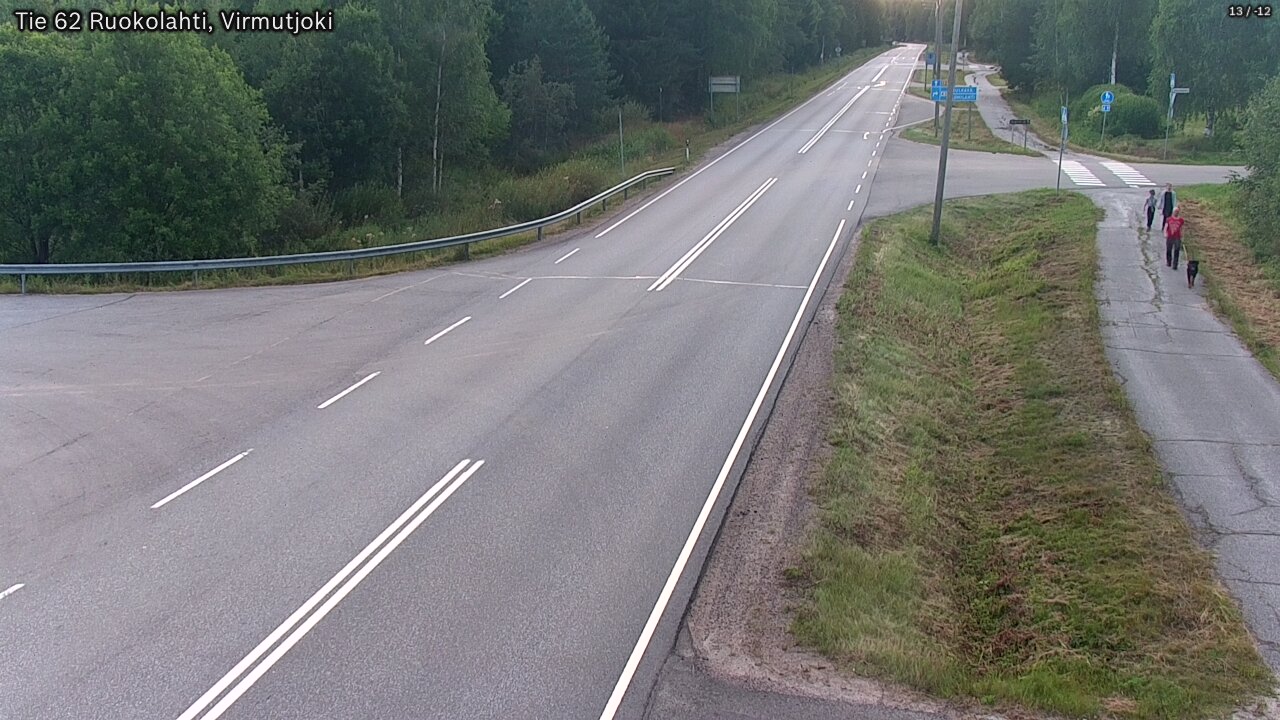 Weather Camera Image Road 62 Virmutjoki, Ruokolahti, Etelä-Karjala