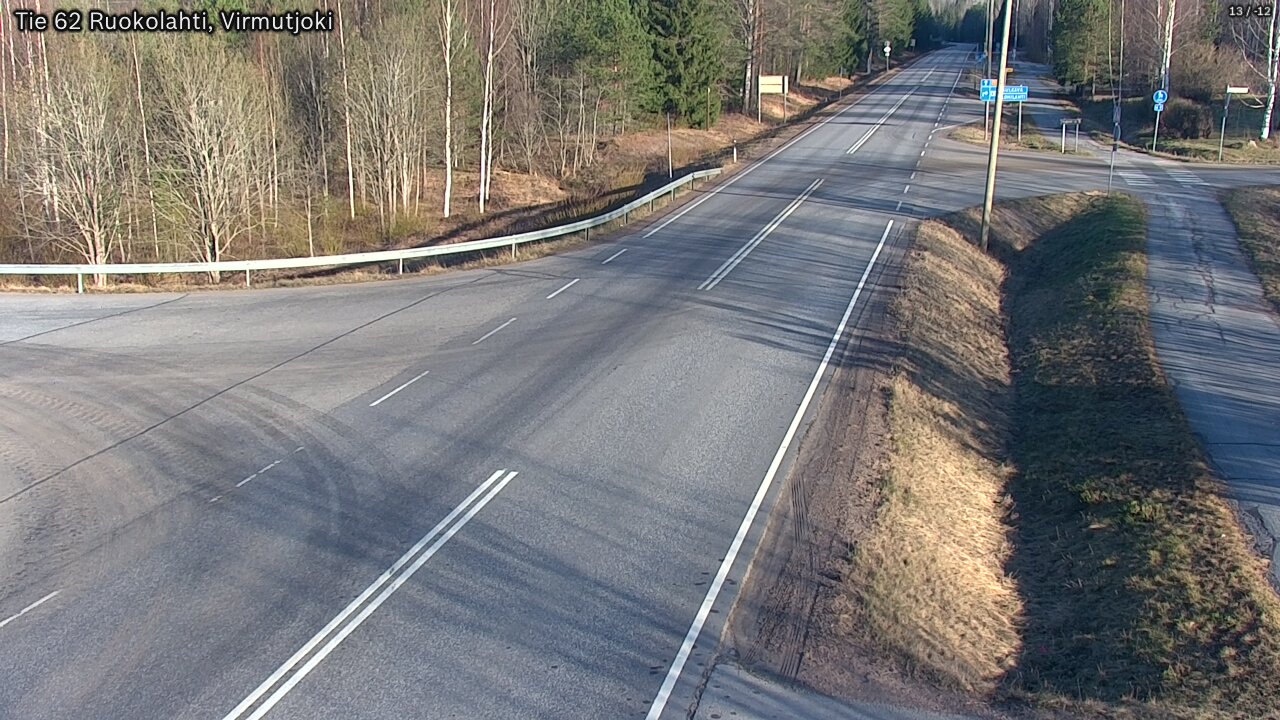 Kelikamerat Kuva Tie 62 Virmutjoki, Ruokolahti, Etelä-Karjala