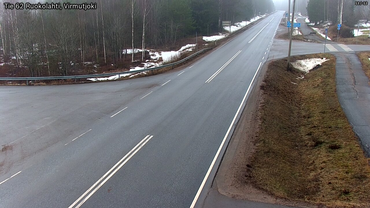 Kelikamerat Kuva Tie 62 Virmutjoki, Ruokolahti, Etelä-Karjala