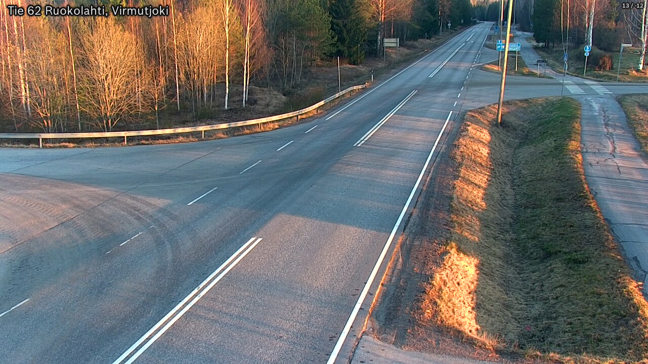 Kelikamerat Kuva Tie 62 Virmutjoki, Ruokolahti, Etelä-Karjala