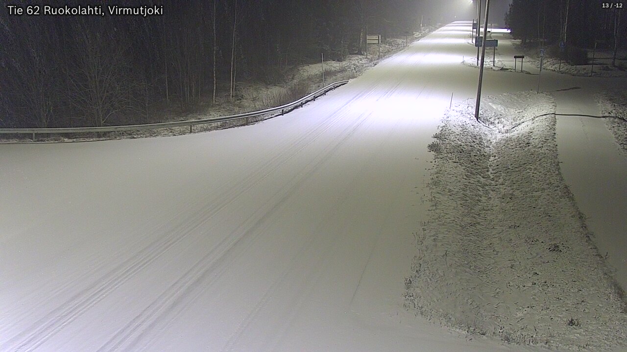 Kelikamerat Kuva Tie 62 Virmutjoki, Ruokolahti, Etelä-Karjala