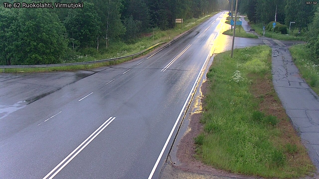 Kelikamerat Kuva Tie 62 Virmutjoki, Ruokolahti, Etelä-Karjala