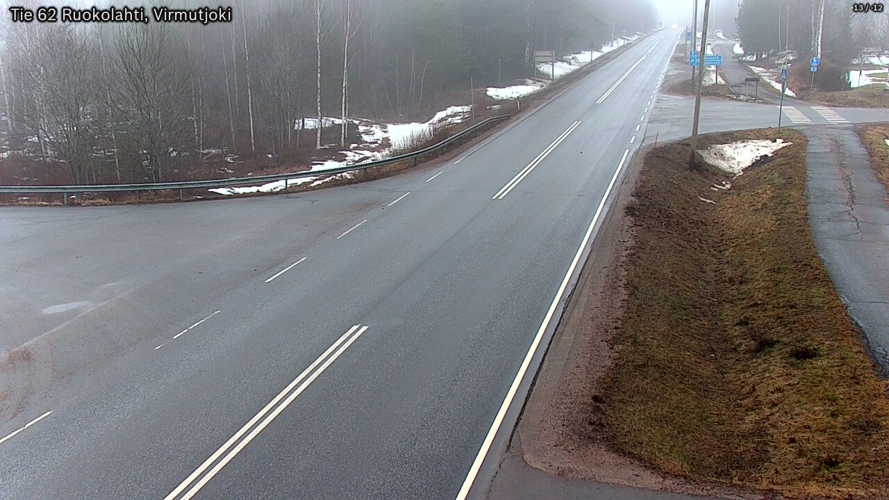 Kelikamerat Kuva Tie 62 Virmutjoki, Ruokolahti, Etelä-Karjala