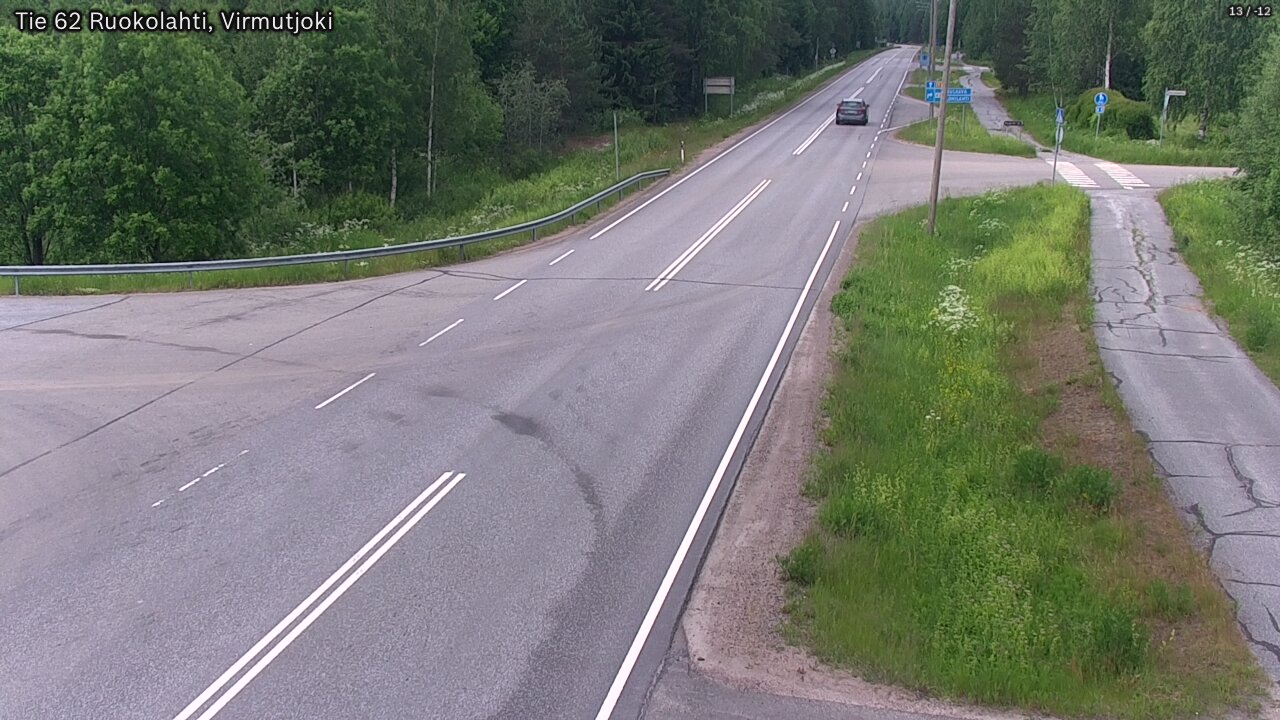 Kelikamerat Kuva Tie 62 Virmutjoki, Ruokolahti, Etelä-Karjala