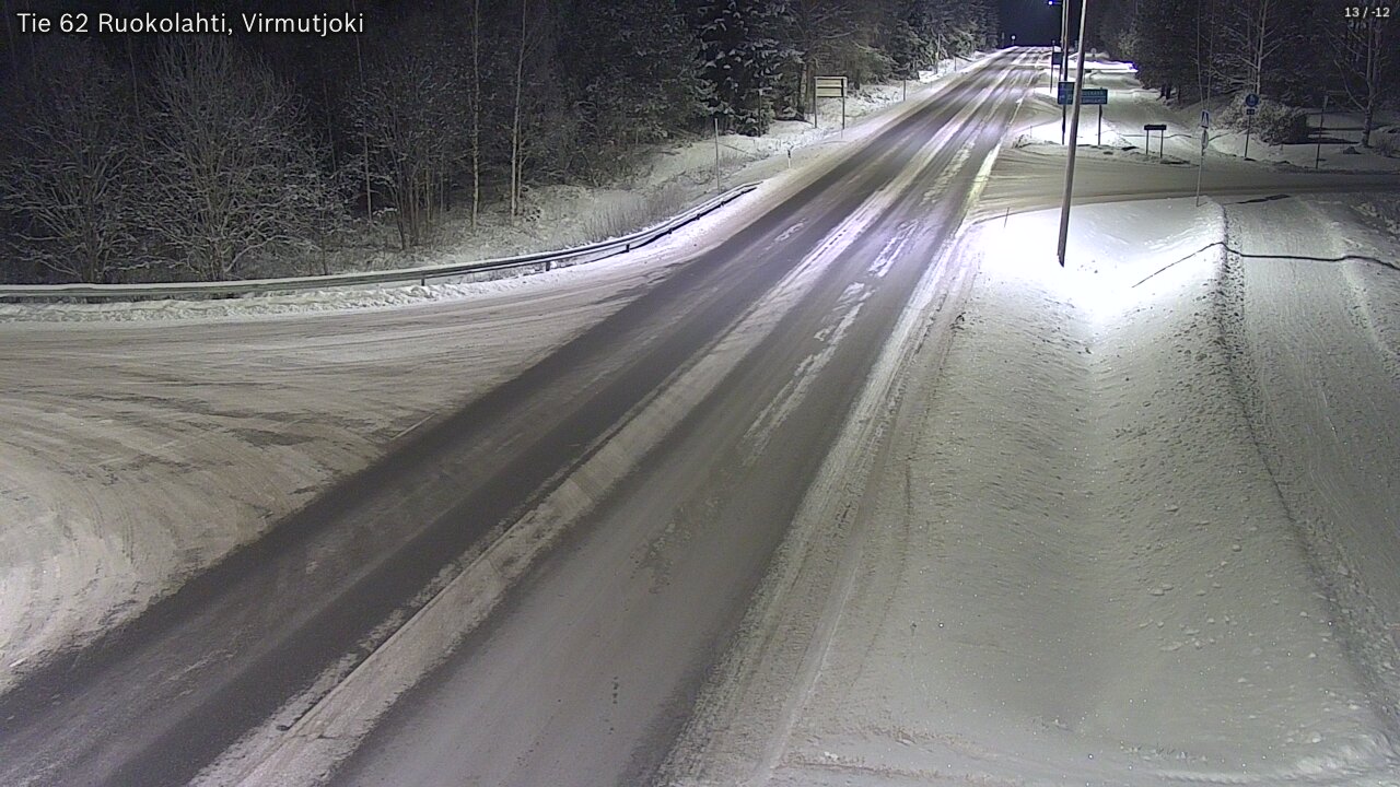 Kelikamerat Kuva Tie 62 Virmutjoki, Ruokolahti, Etelä-Karjala