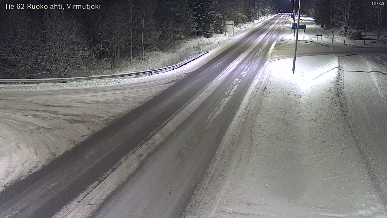 Kelikamerat Kuva Tie 62 Virmutjoki, Ruokolahti, Etelä-Karjala