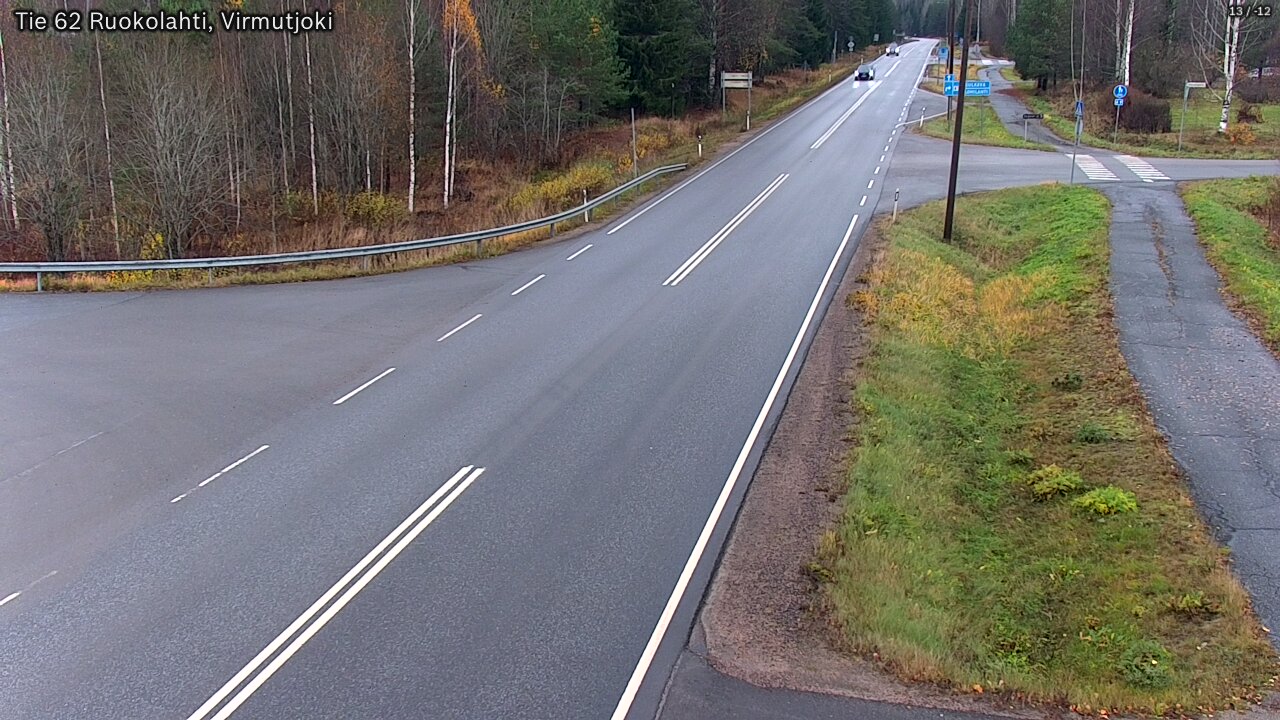 Kelikamerat Kuva Tie 62 Virmutjoki, Ruokolahti, Etelä-Karjala