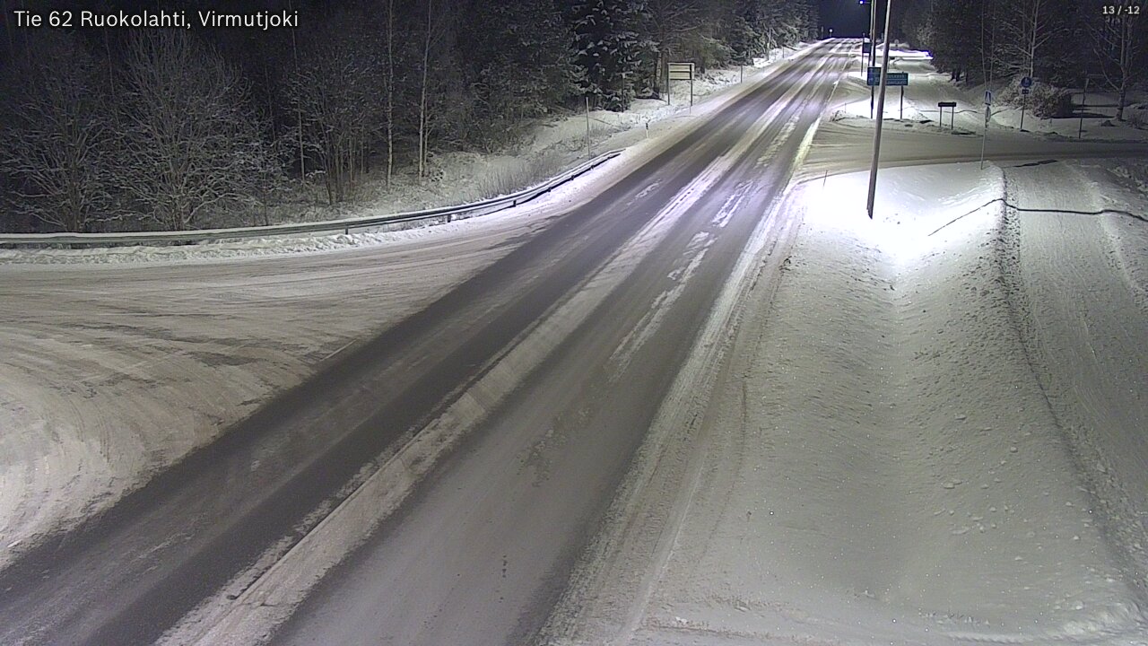 Kelikamerat Kuva Tie 62 Virmutjoki, Ruokolahti, Etelä-Karjala