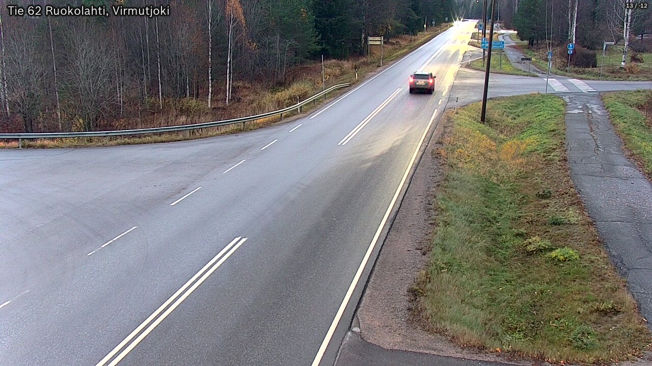 Kelikamerat Kuva Tie 62 Virmutjoki, Ruokolahti, Etelä-Karjala