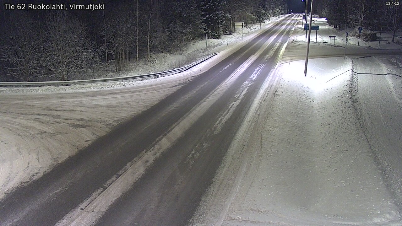 Kelikamerat Kuva Tie 62 Virmutjoki, Ruokolahti, Etelä-Karjala