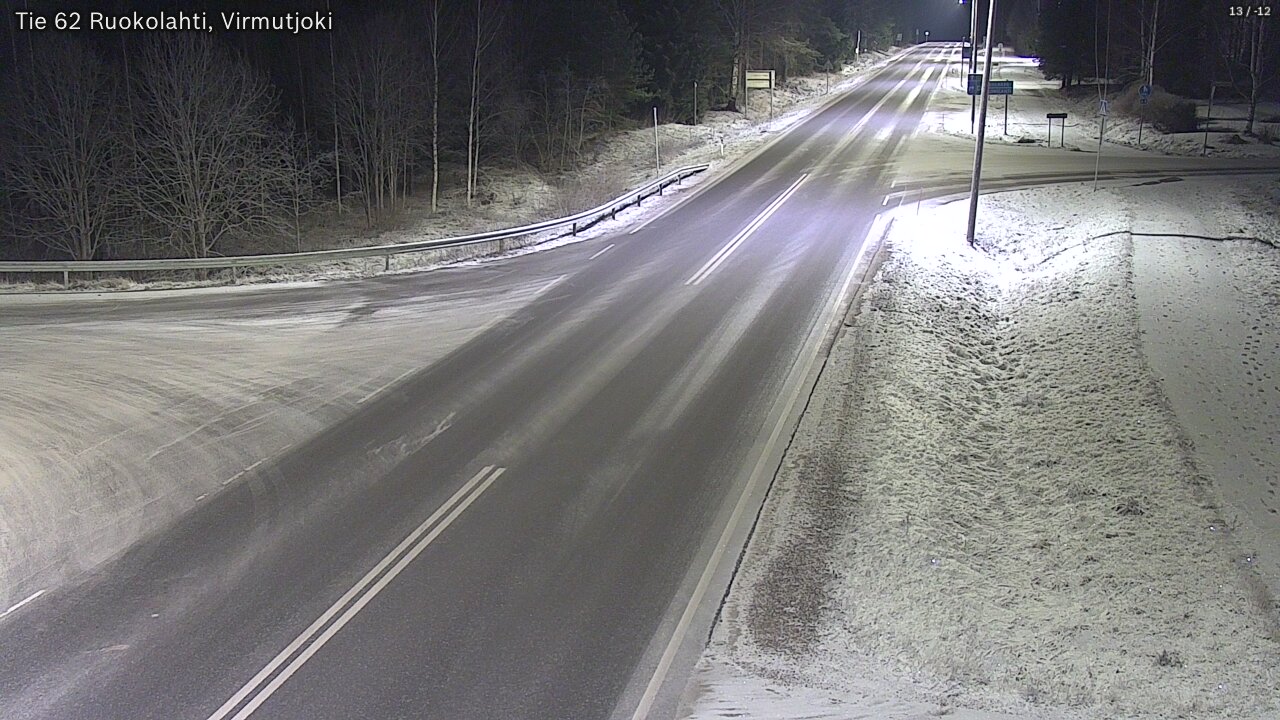 Kelikamerat Kuva Tie 62 Virmutjoki, Ruokolahti, Etelä-Karjala