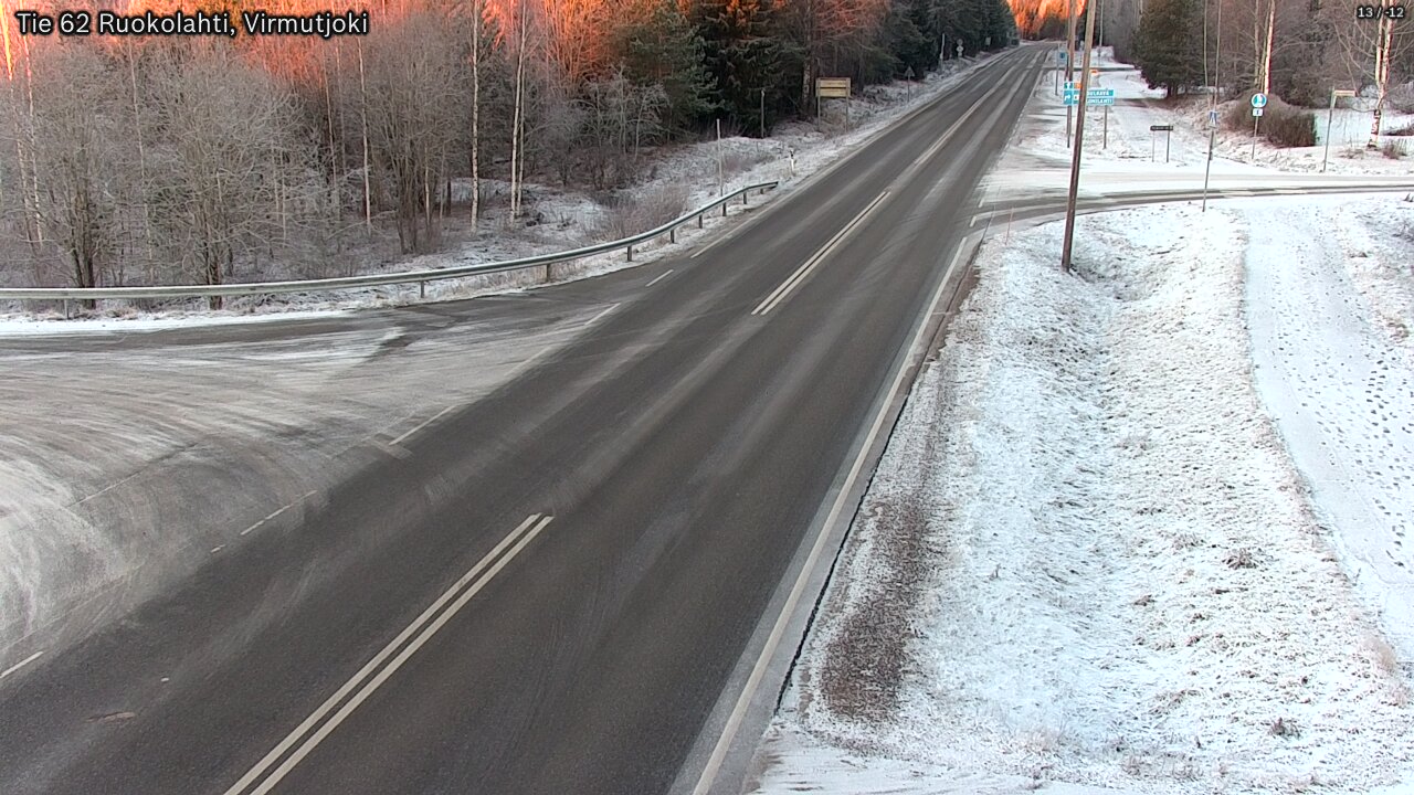 Kelikamerat Kuva Tie 62 Virmutjoki, Ruokolahti, Etelä-Karjala