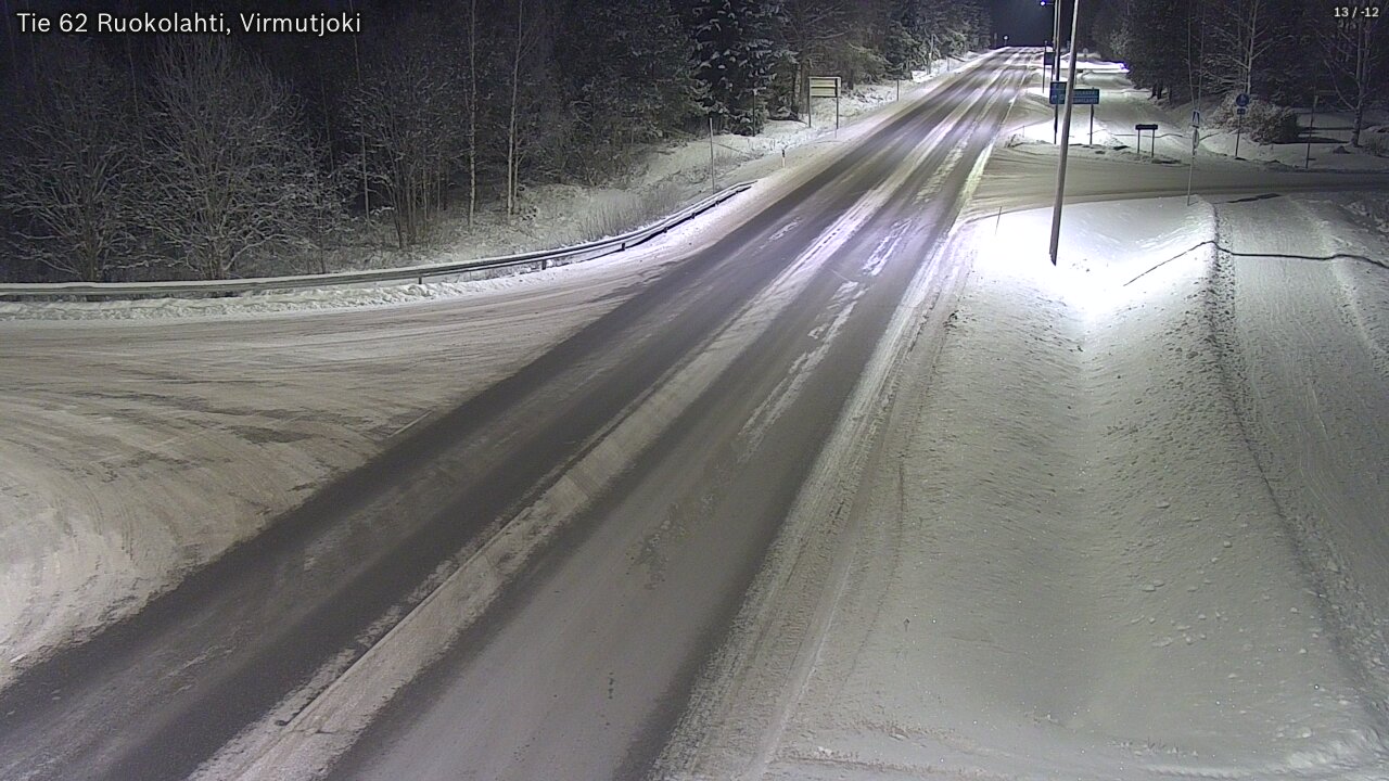 Kelikamerat Kuva Tie 62 Virmutjoki, Ruokolahti, Etelä-Karjala