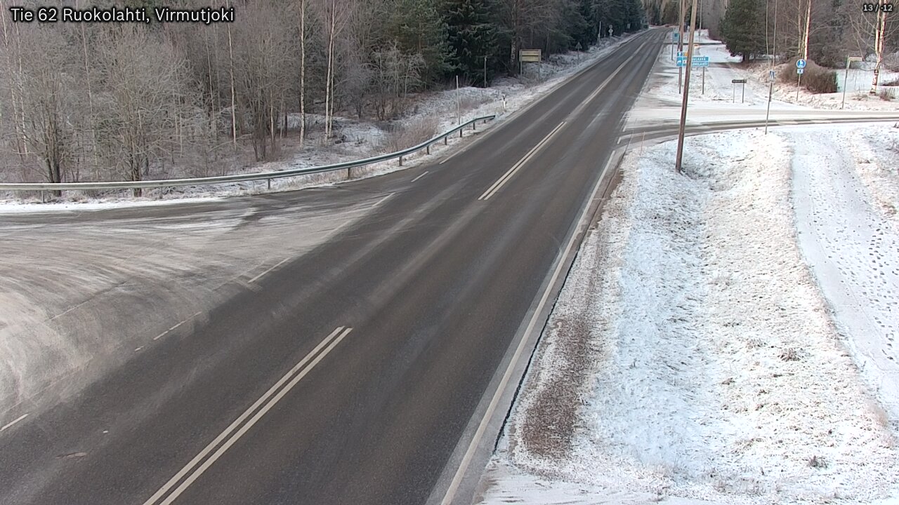 Kelikamerat Kuva Tie 62 Virmutjoki, Ruokolahti, Etelä-Karjala