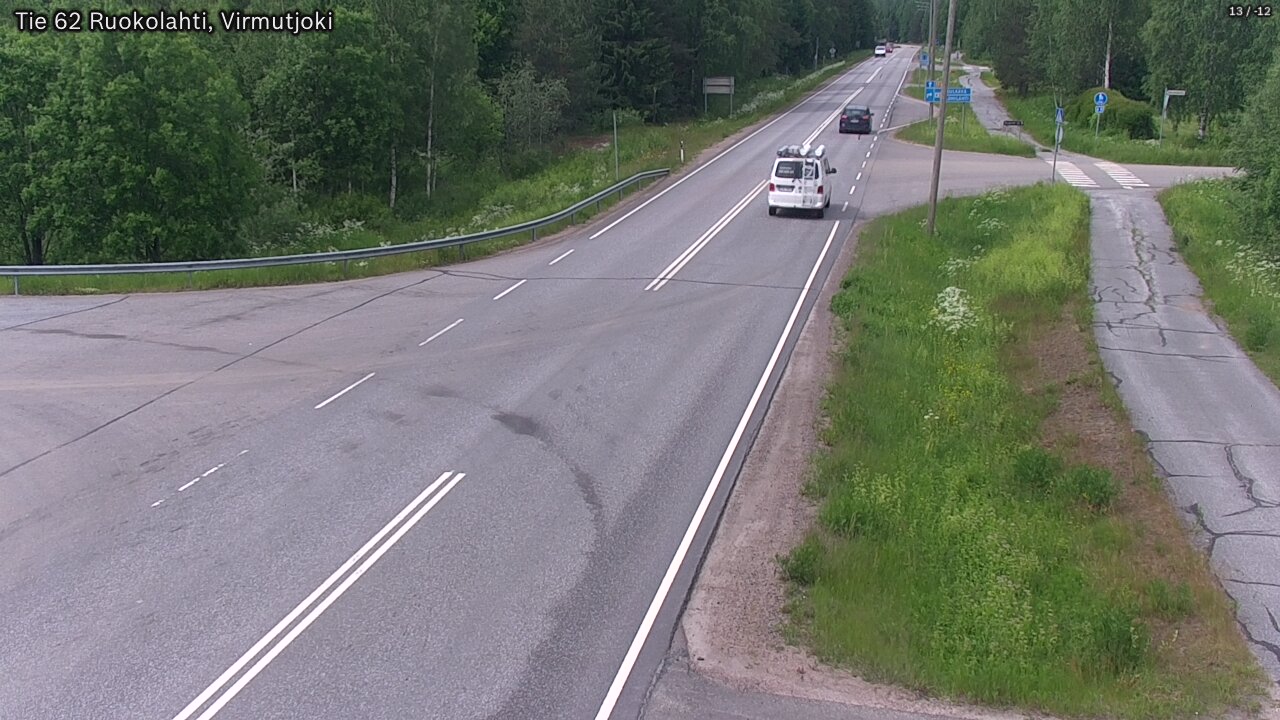 Kelikamerat Kuva Tie 62 Virmutjoki, Ruokolahti, Etelä-Karjala
