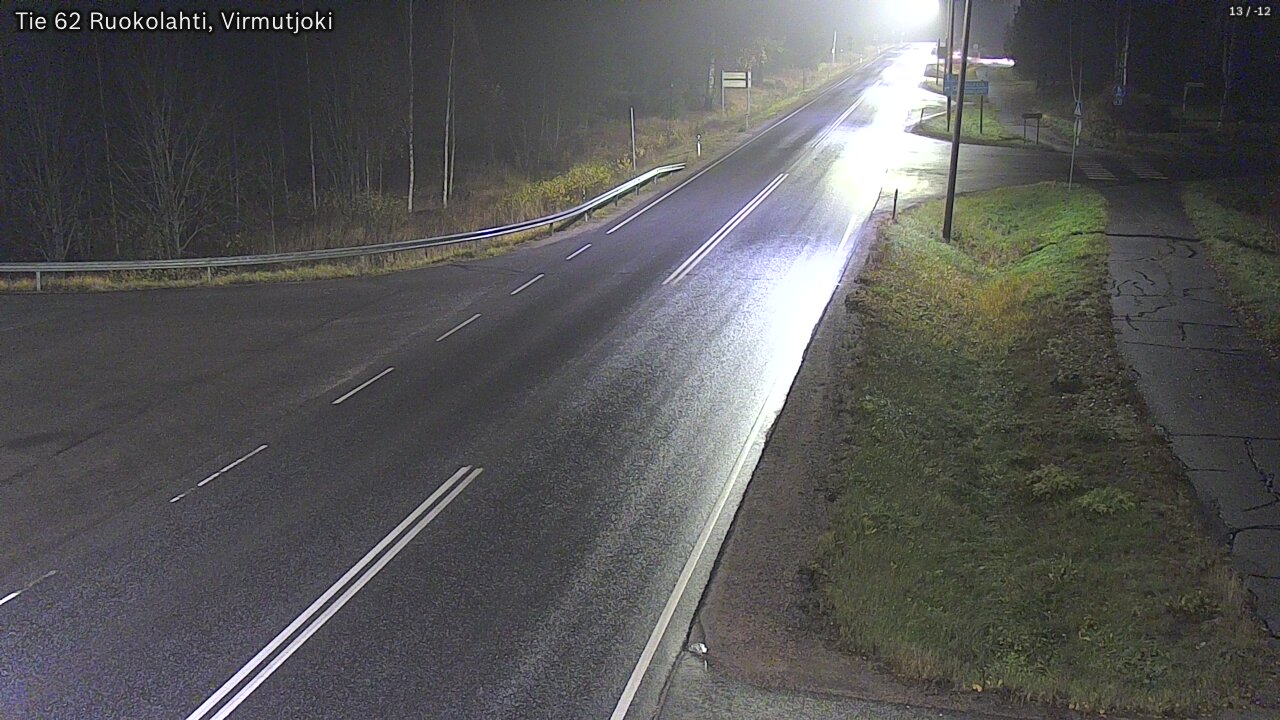 Kelikamerat Kuva Tie 62 Virmutjoki, Ruokolahti, Etelä-Karjala