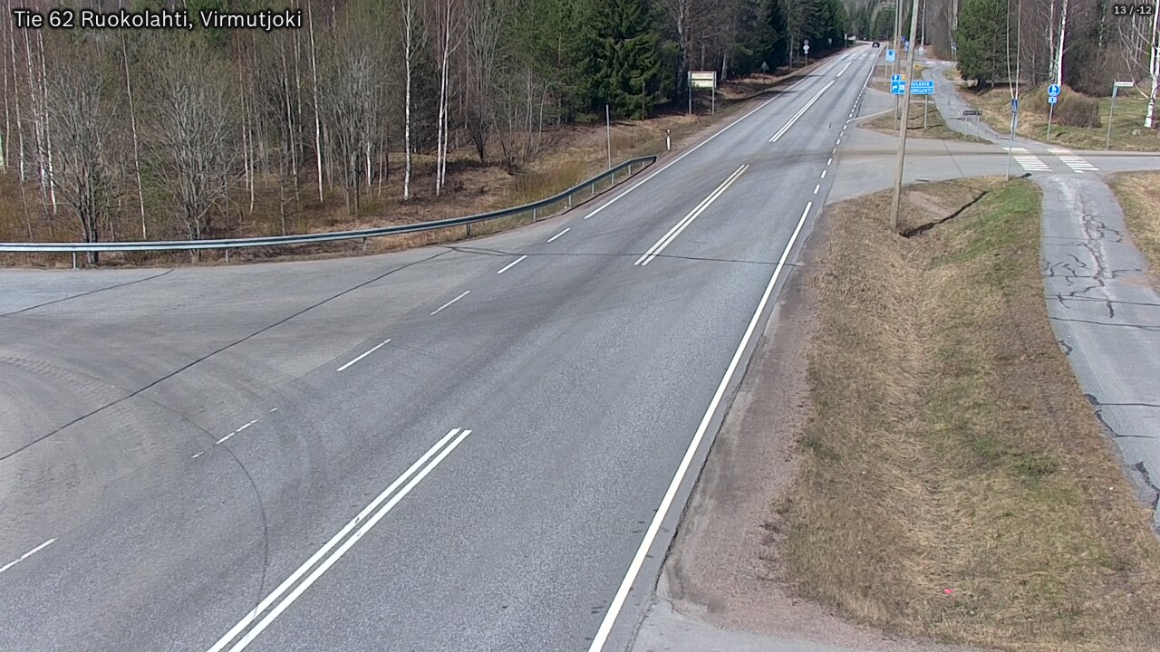 Kelikamerat Kuva Tie 62 Virmutjoki, Ruokolahti, Etelä-Karjala