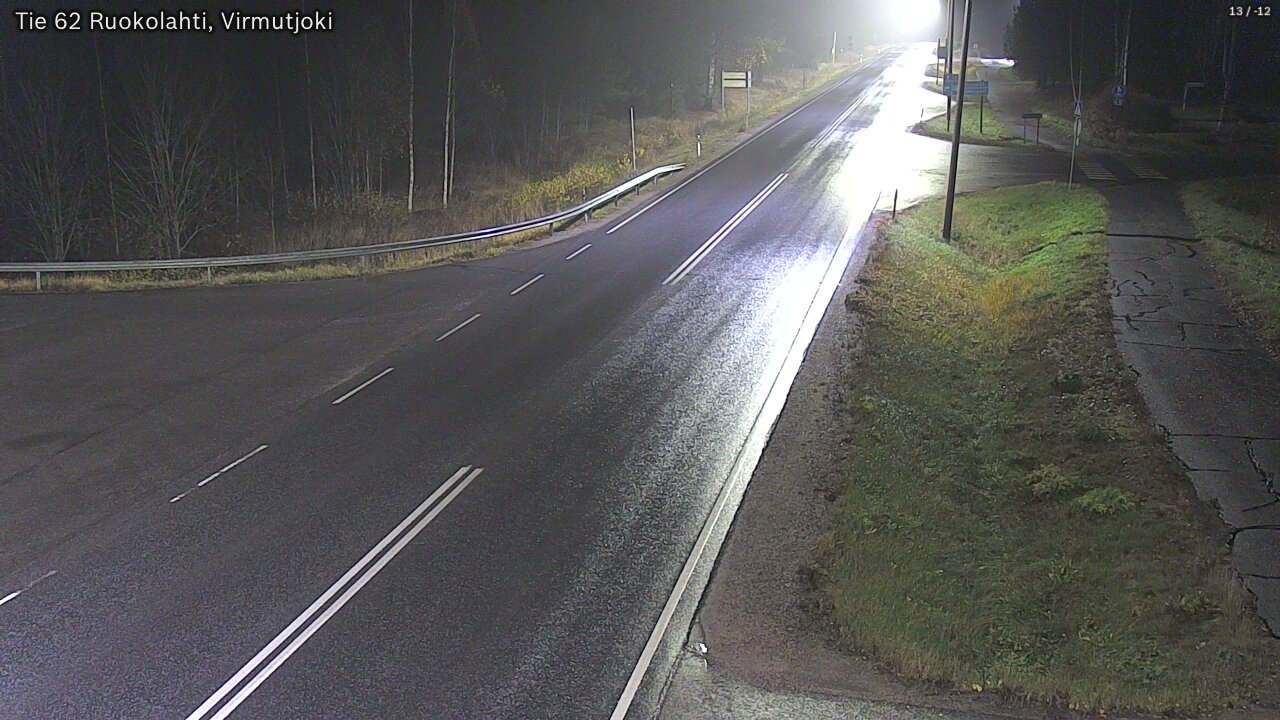Kelikamerat Kuva Tie 62 Virmutjoki, Ruokolahti, Etelä-Karjala