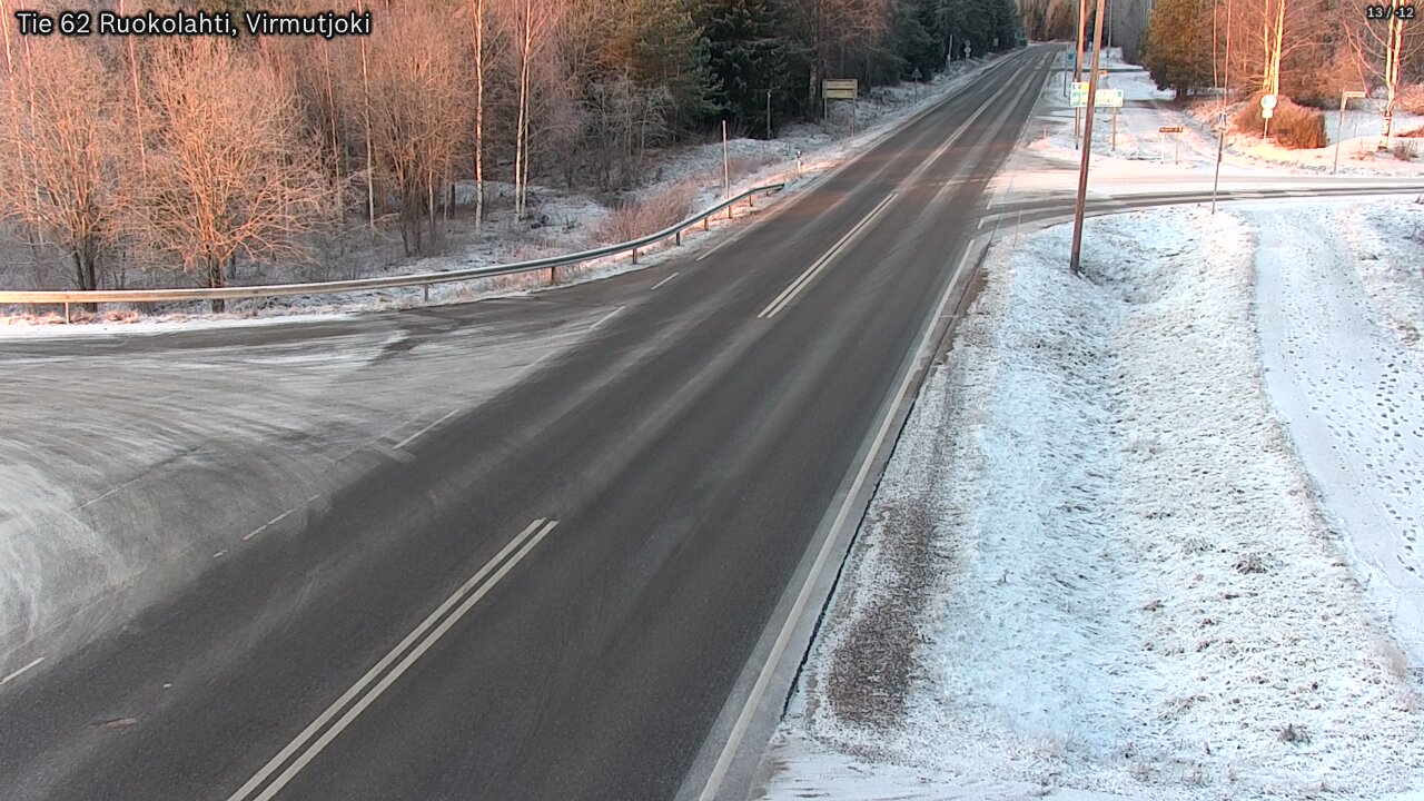 Kelikamerat Kuva Tie 62 Virmutjoki, Ruokolahti, Etelä-Karjala